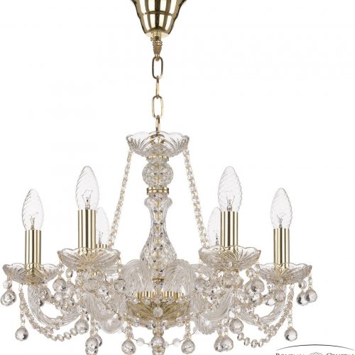 Подвесная люстра Bohemia Ivele Crystal 108 108/6/165 G Подвесная люстра Bohemia Ivele Crystal 108 108/6/165 G