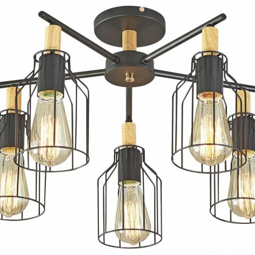 Потолочная люстра Escada 469/5PL Black Потолочная люстра Escada 469/5PL Black