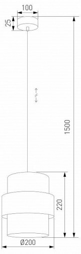 Подвесной светильник TK Lighting Calisto 5401 Calisto