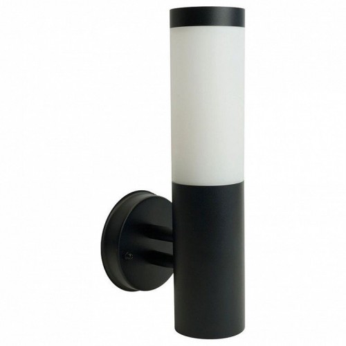 Светильник садово-парковый Feron DH041-B, Техно на стену вверх, 18W E27 230V, черный 51522