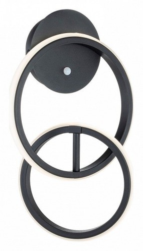 Настенный светодиодный светильник Escada Relation 10230/SG LED Black Настенный светодиодный светильник Escada Relation 10230/SG LED Black