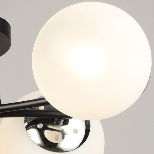 Потолочная люстра Reluce 02318-0.3-04 BK+CH