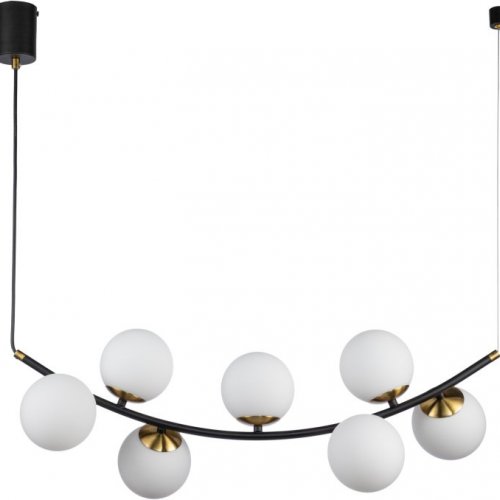 Подвесная люстра Indigo Nuvole 11002/7P Black V000087 Подвесная люстра Indigo Nuvole 11002/7P Black V000087