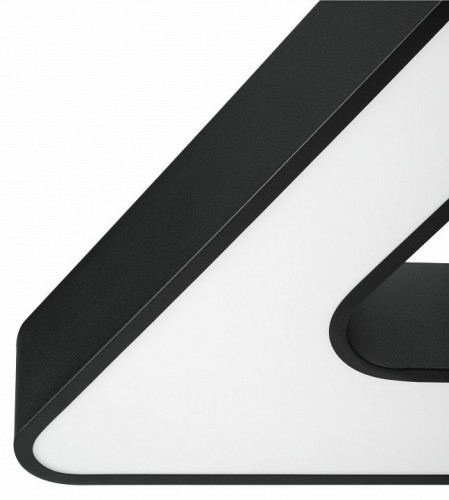 Подвесной светодиодный светильник Geometria ЭРА Delta SPO-153-B-40K-030 30Вт 4000К черный Б0050579