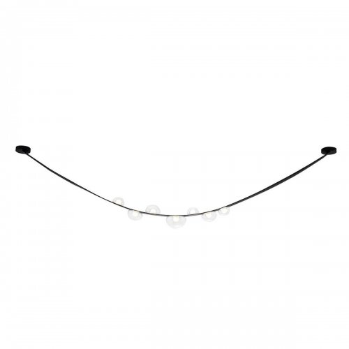 Подвесной светодиодный светильник Crystal Lux Bosque SP7 L3000 Black/Transparent