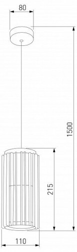 Светильник садово-парковый Elektrostandard Entero (35189/H) черный a070267