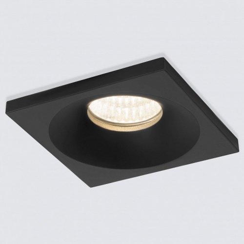 Встраиваемый светодиодный светильник Elektrostandard 15271/Led черный a056027