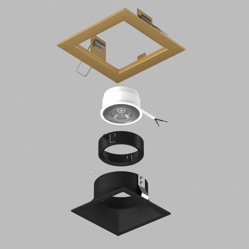 Встраиваемый светильник Lightstar Domino D51307BMOD Встраиваемый светильник Lightstar Domino D51307BMOD