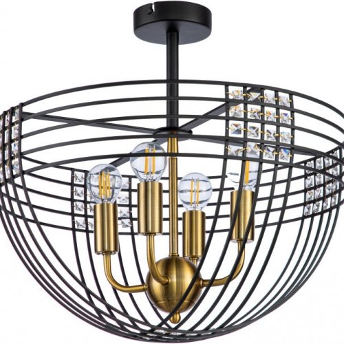 Потолочный светильник Indigo Fresco 10001/4C Black V000104