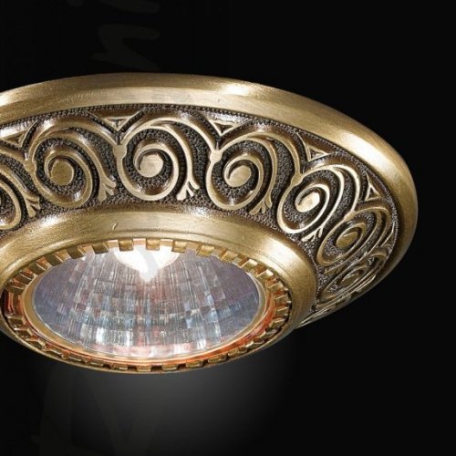 Встраиваемый светильник Reccagni Angelo SPOT 7002 bronzo