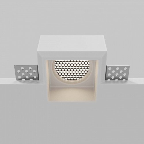 Встраиваемый светильник Maytoni Technical Gyps Modern DL131-GU10-01-W