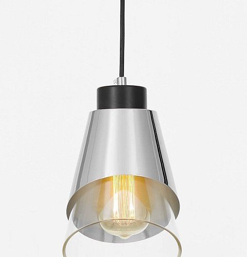 Подвесной светильник Lumina Deco Fabro LDP 7013-1 CHR+PR Подвесной светильник Lumina Deco Fabro LDP 7013-1 CHR+PR