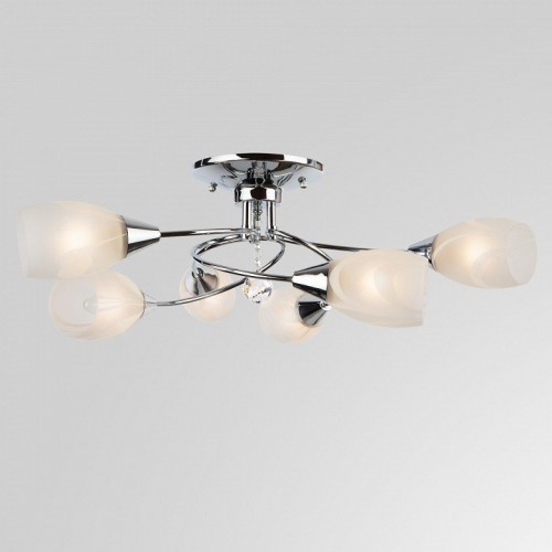 Потолочная люстра Оптима Virginia 2275/6 хром Потолочная люстра Оптима Virginia 2275/6 хром