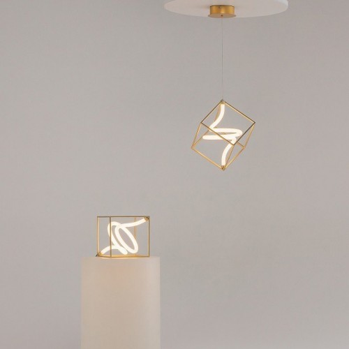 Интерьерная настольная лампа Maytoni Membrane MOD345TL-L11BS3K