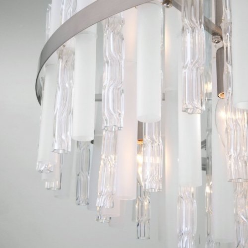 Потолочная люстра Bogates Hollis 367/12 Smart никель Потолочная люстра Bogates Hollis 367/12 Smart никель