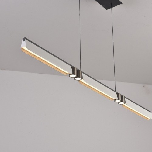 Подвесной светодиодный светильник iLedex Vision 9309D-1200-2 WH+BK