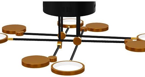 Потолочная светодиодная люстра Moderli Arista V5080-CL