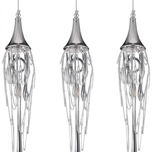 Подвесной светильник DeLight Collection Goddess Tears P68009L-3 chrome Подвесной светильник DeLight Collection Goddess Tears P68009L-3 chrome