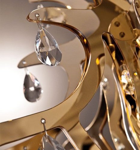 Подвесной светильник Slamp Lillibet LILSM00GLD01T00000EU