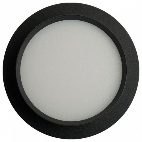 Светильник встраиваемый Feron DL507 потолочный GX53 черный круг 51349