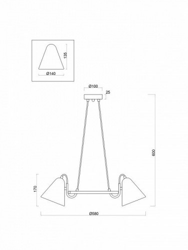 Подвесная люстра Freya Falke Market FR8001PL-03WG