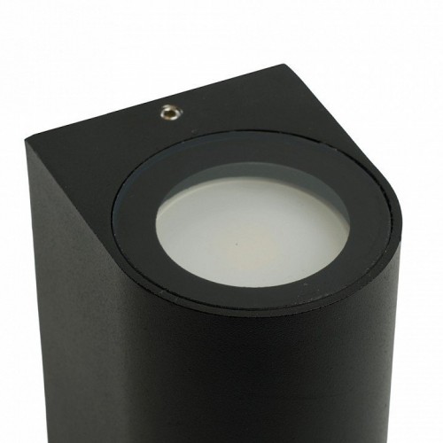 Светильник садово-парковый Feron DH023,на стену, GU10 MR11 230V, черный Светильник садово-парковый Feron DH023,на стену, GU10 MR11 230V, черный