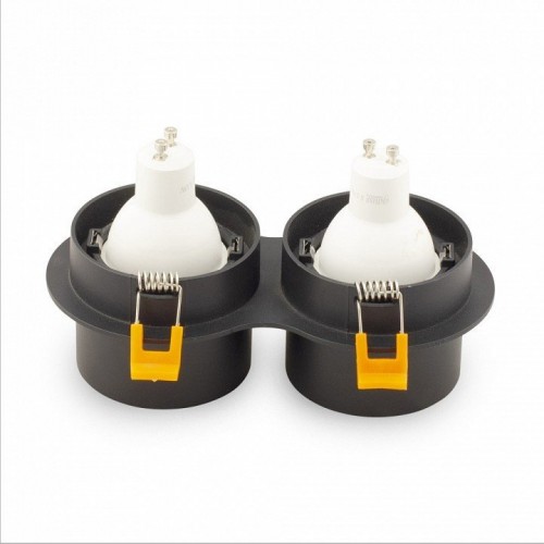 Встраиваемый светильник AM-Group АМ 472/2 AM472/2-BK