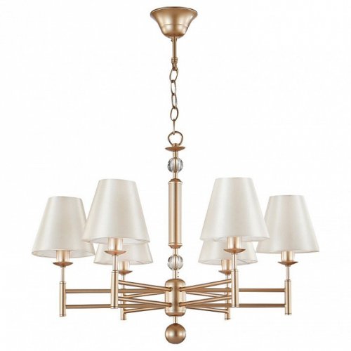 Подвесная люстра Crystal Lux FLAVIO SP6 GOLD Подвесная люстра Crystal Lux FLAVIO SP6 GOLD