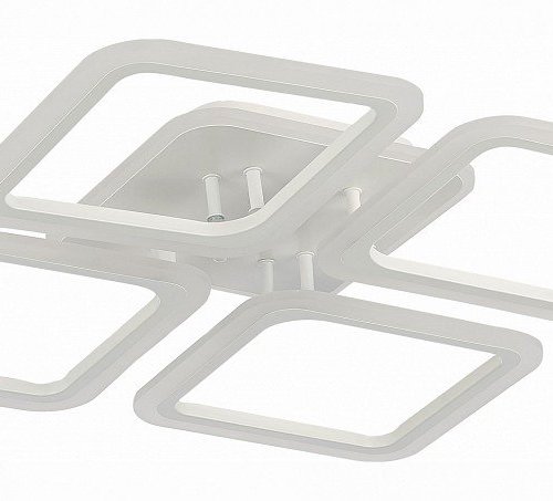 Потолочная светодиодная люстра Evoled Qutro SLE200452-04RGB Потолочная светодиодная люстра Evoled Qutro SLE200452-04RGB