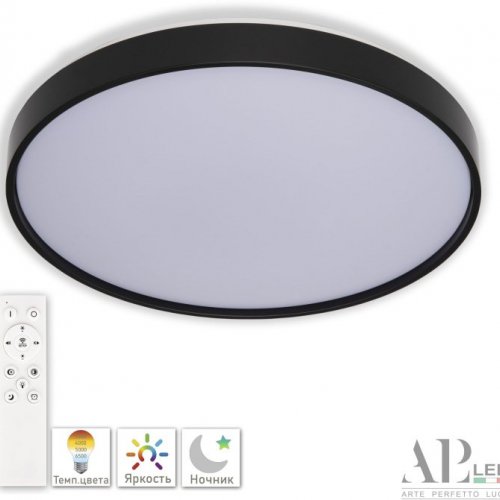 Потолочный светильник APL LED Toscana 3315.XM302-2-374/24W Black Потолочный светильник APL LED Toscana 3315.XM302-2-374/24W Black