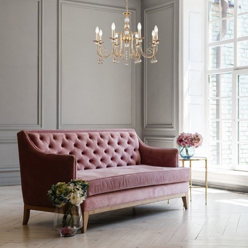 Подвесная люстра Escada Shine 678/8PL Gold Подвесная люстра Escada Shine 678/8PL Gold