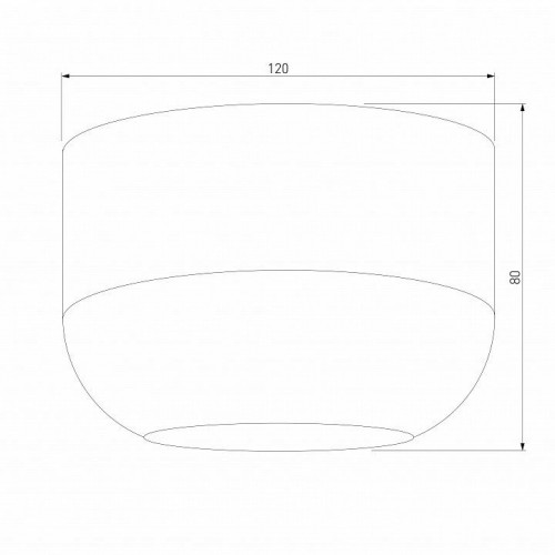 Потолочный светодиодный светильник Elektrostandard Onde 25046/LED 15W 4000K черный a064198