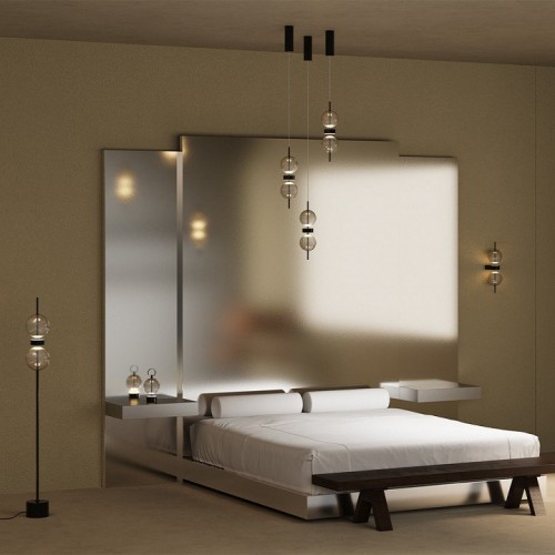 Интерьерная настольная лампа Maytoni Double Moon MOD478RL-L3B3K Интерьерная настольная лампа Maytoni Double Moon MOD478RL-L3B3K