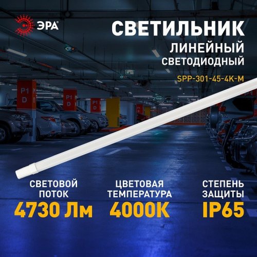 Настенно-потолочный светильник ЭРА SPP-3 SPP-301-45-4K-M Настенно-потолочный светильник ЭРА SPP-3 SPP-301-45-4K-M