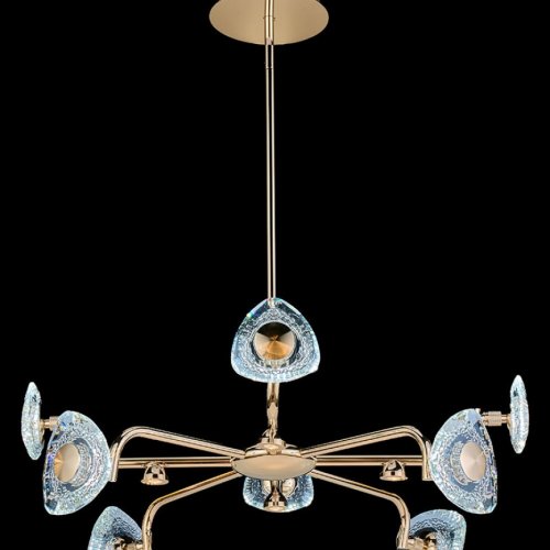 Подвесная люстра Iris LE7913/8G Gold