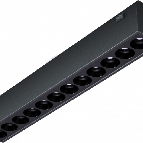 Трековый светильник iLedex Vision48/25 4825-039-L197-12W-36DG-3000K-BK