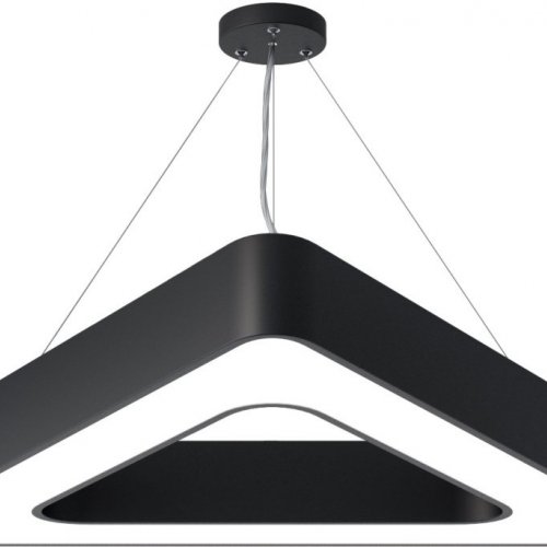Подвесной светодиодный светильник Geometria ЭРА Delta SPO-154-B-40K-042 42Вт 4000К черный Б0050581