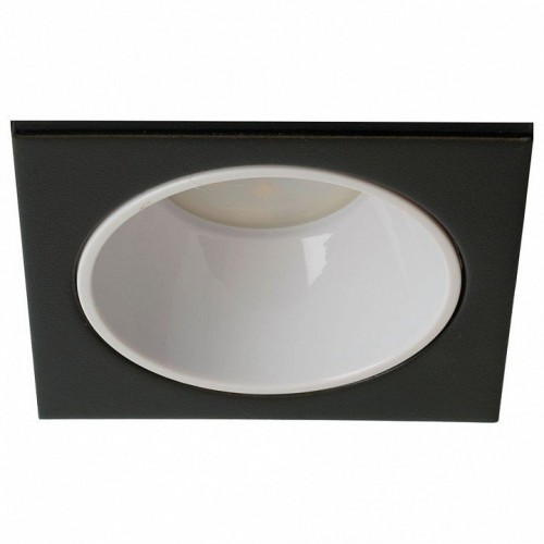 Светильник встраиваемый Feron DL3112 потолочный MR16 G5.3  черный + белый 51407