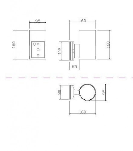 Настенный светильник Maytoni Outdoor O419WL-01W