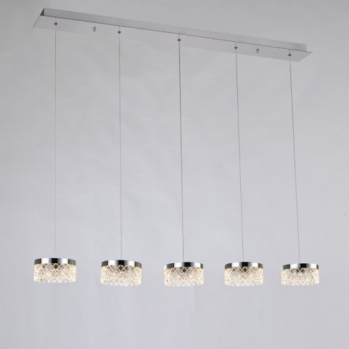 Подвесной светильник DeLight Collection Diamond cut MD21020075-5B chrome Подвесной светильник DeLight Collection Diamond cut MD21020075-5B chrome