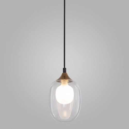 Подвесной светильник Eurosvet Spritz 70216/1 латунь