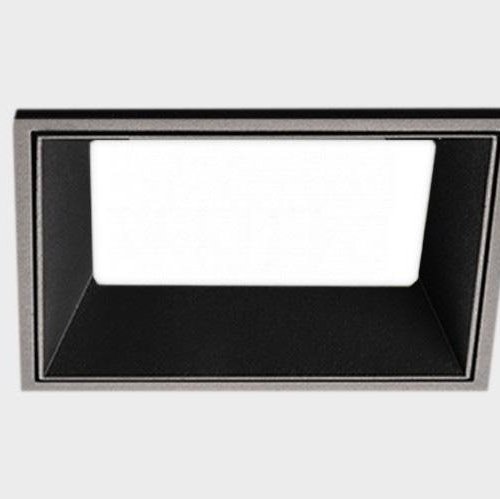 Встраиваемый светодиодный светильник Italline IT06-6019 black 3000K