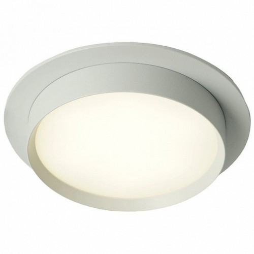 Светильник встраиваемый Feron DL507 потолочный GX53 белый круг 51350