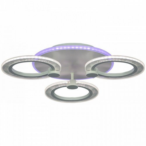 Потолочная светодиодная люстра Reluce 20309-0.3-3+1 WT 57W Потолочная светодиодная люстра Reluce 20309-0.3-3+1 WT 57W