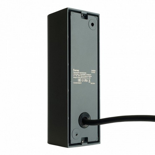 Светильник садово-парковый Feron DH024, на стену, 2*GU10 MR11 230V, черный