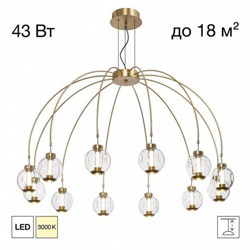 Подвесная люстра Citilux NOONA CL251190