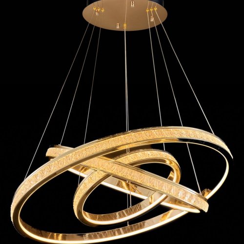 Подвесная люстра Aida LE7707/800-3K Gold