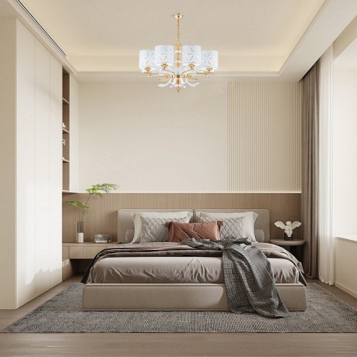 Подвесная люстра Arte Milano Florentia-2097 302097/8 Wh/Gd Подвесная люстра Arte Milano Florentia-2097 302097/8 Wh/Gd