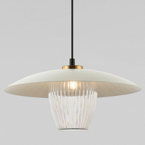 Подвесной светильник Eurosvet Kamari 50259/1 белый/прозрачный