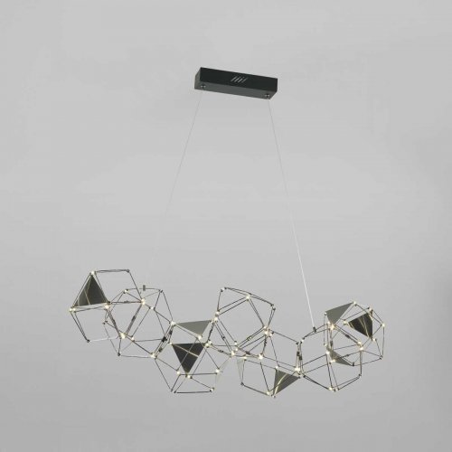 Подвесная светодиодная люстра Eurosvet Uma 90368/7 черный жемчуг Подвесная светодиодная люстра Eurosvet Uma 90368/7 черный жемчуг